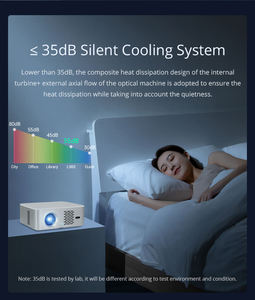 <span class=keywords><strong>Meilleur</strong></span> rapport <span class=keywords><strong>qualité</strong></span>-<span class=keywords><strong>prix</strong></span>, projecteur portable 1080P/4K avec correction automatique de la distorsion trapézoïdale, longue durée de vie, pour la <span class=keywords><strong>maison</strong></span> - Product Image 5