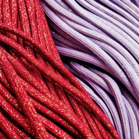 Corde Tressée en Polyester Haute Ténacité Tissée à la Main, 100 Yards, Fil d'Or, 5,0 mm, Fil Filament Gazé et Teint pour Tricot