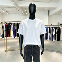 T-shirts en coton épais surdimensionnés, vierges et personnalisables, à épaules tombantes, taille US, vente en gros à prix d'usine, fournisseur de vêtements populaires