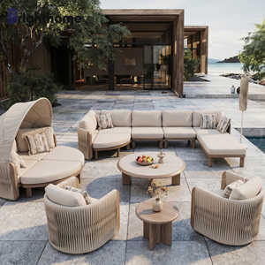 All Weather Aluminium Modular Outdoor Furniture Hotel Outside Seating <b>Set</b> Courtyard Terrence Project <b>Garden</b> Bp-8711 Waterproof - Product Image 1