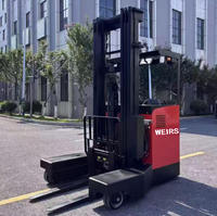 Nouvelle grue à palettes à double profondeur en matériau durable à haute élongation, chariot élévateur électrique haute capacité WEIRS CQD25S