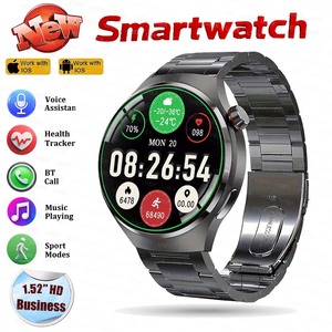 Montre connectée G5 Plus pour homme, écran AMOLED 1,75 pouces, résolution 466 * 466, fonction podomètre et compteur <span class=keywords><strong>de</strong></span> calories, surveillance <span class=keywords><strong>de</strong></span> la fréquence cardiaque et <span class=keywords><strong>de</strong></span> la santé - Product Image 5