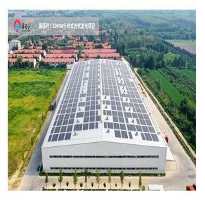 Nhà tiền chế năng lượng hiệu quả năng lượng mặt trời Powered Roof panel thép hội thảo các tòa nhà 1.5 mW năng lượng mặt trời PV dự án điện - Product Image 5