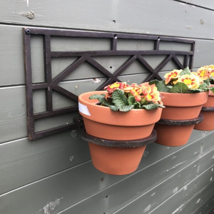 Oniya métal Pot de fleur Kits fer pliable mural jardinière support extérieur jardin <span class=keywords><strong>mur</strong></span> plante fleur Kits pour la maison - Product Image 2