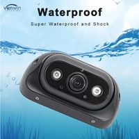 Caméra de recul HD 1080P mini, vision nocturne 3D, étanche IP68, système DSM, surveillance sans fil pour bus, stationnement en marche arrière, garantie 1 an
