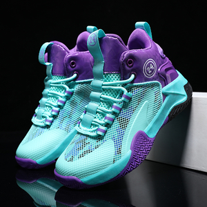 Chaussures de <span class=keywords><strong>basket</strong></span>-ball en maille respirante pour enfants, baskets d'entraînement pour garçons, vente en gros, nouvelle collection 2022 - Product Image 3