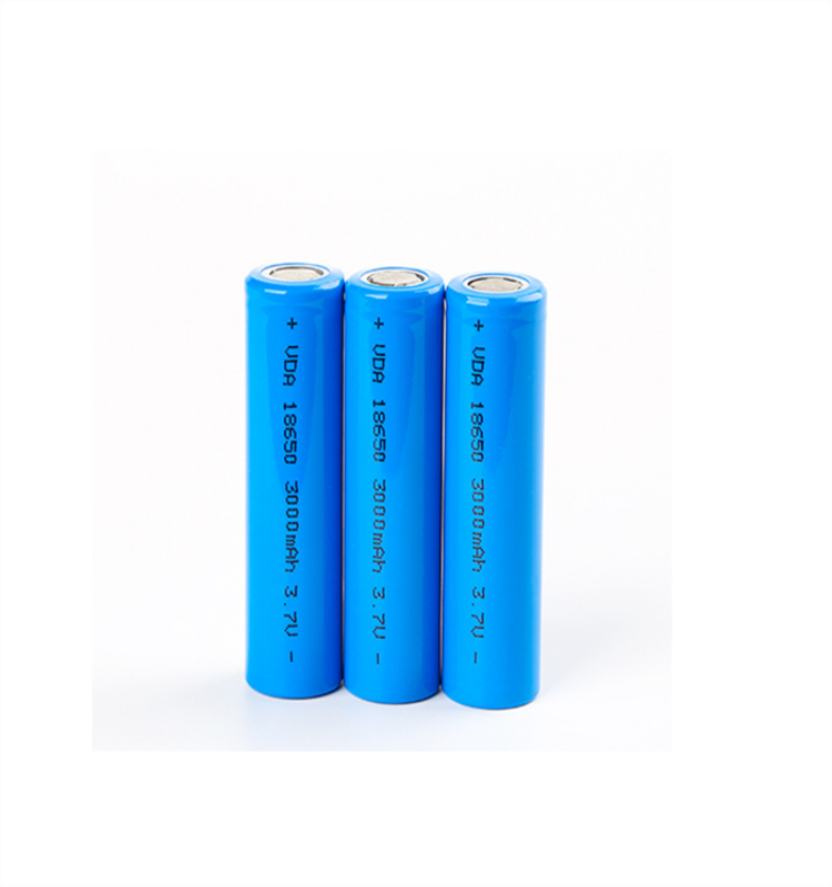 3.7v lithium ion battery 18650 cell 3000mAh