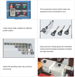 KINGISO <strong>Profile</strong> Cutter Knife <strong>Grinder</strong> Machine for Wood Mouder Shaper Milling Cutter Manufacture - Product Image 2