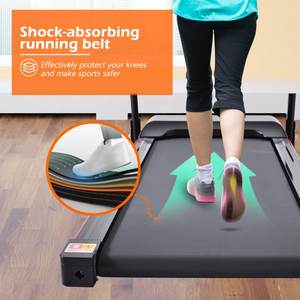 Tapis roulant pliable mobile SHULI, inclinaison de 12 degrés, marche longue portée, bande large, vitesse de 6 MPH, tapis roulant mobile Deer Run - Product Image 3