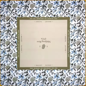 <span class=keywords><strong>Tapis</strong></span> de mahjong à motif <span class=keywords><strong>bois</strong></span>, housse de table de jeu silencieuse pour les soirées de jeu à domicile - Product Image 4