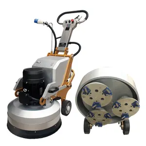 9 Köpfe Planetary Terrazzo Concrete Floor Polisher Grinder 550mm Schleif polier maschine