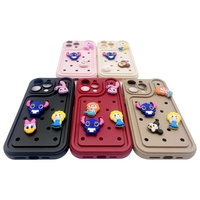 Housse de protection personnalisée motif poupée dessin animé 3D TPU DIY étui de téléphone portable pour iPhone 15 Pro Max