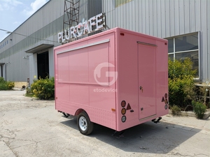 Remorque de vente de <span class=keywords><strong>hot</strong></span>-dogs neuve, mobile, en acier inoxydable, pour la restauration rapide, camion de cuisine multifonctionnel - Product Image 3