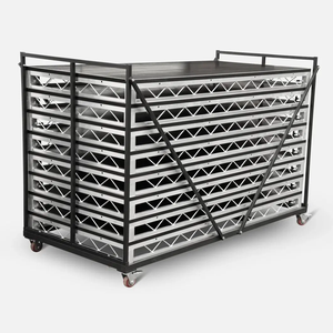 Plataforma de escenario portátil Lite Deck para conciertos y eventos, estructura de armazón de aluminio Lite Deck. - Product Image 6