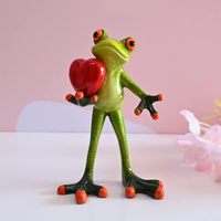 Produits tendance 2024 nouveautés maison figurines de grenouille bleue à collectionner figurines de prince grenouille ornement de moule animal