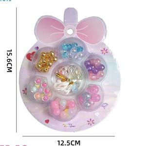 ชุดทำสร้อยข้อมือลูกปัด DIY ของเล่นเสริมพัฒนาการสร้างสรรค์ สนุกสนาน ทำมือ ของขวัญสำหรับเด็กผู้หญิง ขายส่ง - Product Image 6