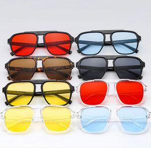 Gafas de Sol Deportivas con Logotipo Personalizado, Montura Grande de Plástico, Protección UV400, Estilo Piloto, Tamaño Grande para Hombre y Mujer, Moda 2025 - Product Image 5