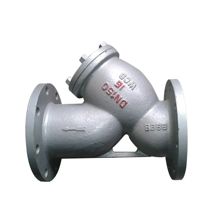 Conexión brida filtro y filtro de medidor de agua sanitaria brida de acero forjado y filtro
