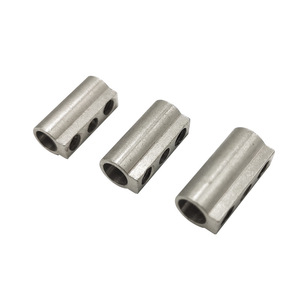 หมุดทรงกระบอกที่มีรูแนวนอนสำหรับขั้วต่อแบบฝังล่วงหน้าชนิดสัมผัส ชิ้นส่วนขั้วต่อโลหะ - Product Image 4