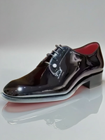 2026 Hochwertige Herren-Lackleder-Schnürschuhe aus echtem Leder mit niedrigem Schaft, lässiger Zehenpartie und Schaffellfutter – ideal für Hochzeiten