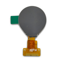 Pantalla LCD TFT Circular Pequeña de 0.71 Pulgadas 160*160 SPI, Pantalla LCD Redonda Más Pequeña, Pantalla de 12 Pines GC9D01, Panel de Módulo LCD Redondo