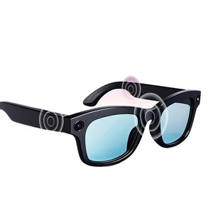 M01pro Smart <b>Glasses</b> 8MP Dual <b>Camera</b> Calling Voice Control Black Lenses Spot Goods - Product Image 1