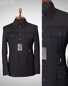 婚礼男士套装定制大码修身现代礼服派对舞会绅士运动夹克两件套套装 (夹克 + 裤子) - Product Image 2