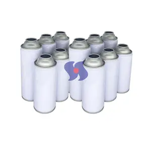 Venda quente de latas vazias de aerossol para tintas spray 52mm CMYK Limpador de quebra