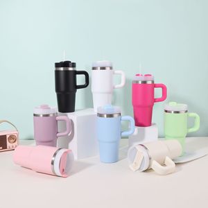 Tasse Isotherme <span class=keywords><strong>Enfant</strong></span> Personnalisable avec Logo, en Acier Inoxydable Double Paroi, 14 oz, à Sublimation, avec Poignée - Product Image 3