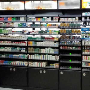 Support d'affichage pour tabac avec éclairage LED, présentoir à cigarettes pour supermarché - Product Image 3