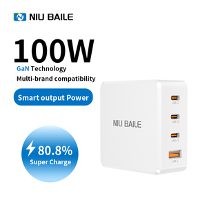 Accessori per Smartphone 2026 di Tendenza: Caricabatterie Rapido 4-in-1 da 100W PD3.1 Type-<span class=keywords><strong>C</strong></span> e Adattatore per <span class=keywords><strong>iPhone</strong></span>, Adattatori di Alimentazione Type-<span class=keywords><strong>C</strong></span> - Product Image 2