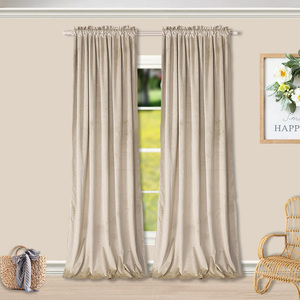 Tende oscuranti personalizzabili in velluto olandese, 1 pezzo, disponibili in varie dimensioni, adatte per camere da letto <span class=keywords><strong>e</strong></span> salotti dell'hotel - Product Image 6