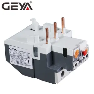 GEYA JR28-95 LR2-D33 Current Range 23A-80A Motor Thermal Overload Protection Relays for CJX2 Contactor