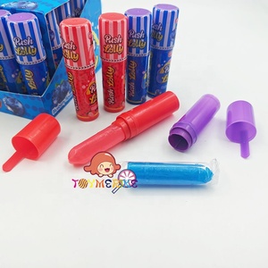 Chất Lượng Cao Tùy Chỉnh Đồ Ăn Nhẹ Sucette Cô Gái Đầy Màu Sắc Son Môi Lollipop Kẹo Trái Cây Hương Vị Kẹo Cứng Đồ Chơi - Product Image 2