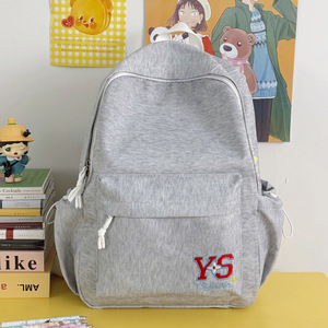 Cross-border new american retro letter embroidery <b>backpack</b> 2026 new arrival - Product Image 5