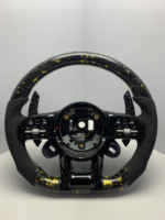 Volant de course personnalisé en ALCANTARA et fibre de carbone avec LED pour Mercedes-Benz Série W213 W463 W222 G63 C43 GLS53 GT50 A45AMG