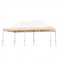 Tente de réception pliante en aluminium 3x6m, robuste, imperméable, pour extérieur, 10x20, impression personnalisée pour événements