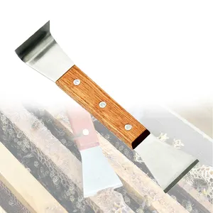Beehive Pry Bar Comb Removal Frame Lifter Beehive Apart Plane Labor Saving Uncapping Shovel Hive Hooked Tools Heavy Gauge Bee