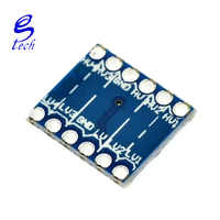 Módulo Convertidor de Nivel Lógico Bidireccional de 4 Canales de Alta Calidad, Interfaz IIC I2C UART SPI, Controlador de Alimentación de 5V