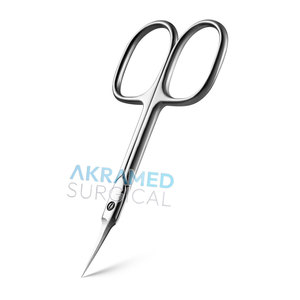 กรรไกรตัดเล็บสเตนเลสปลายโค้งสองด้านแบบตามสั่งประเภทความงาม - Product Image 3