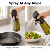 Botol dan Wadah Semprot Minyak Kaca Dapur dengan Desain Minimalis, Tahan Beku & Ramah Lingkungan untuk Bumbu