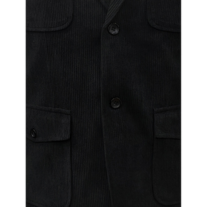 Blazer en velours côtelé texturé pour homme, à simple boutonnage, couleurs personnalisées, antistatique et infroissable, tendance, vente en gros pour l'été - Product Image 6