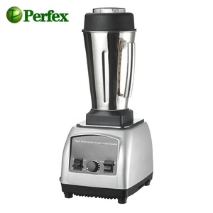Blender commercial pour fruits et légumes BL-020B Pro avec gobelet en acier inoxydable 2L Blender en acier inoxydable - Product Image 1