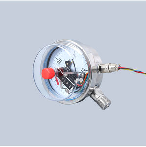 Kekhao เครื่องวัดความดันสแตนเลสเชื่อมต่อ NPT 1.6MPa KHXC-100BF ความแม่นยำ1.6% ขนาดแอมโมเนีย100มม. ใช้1ปี - Product Image 4
