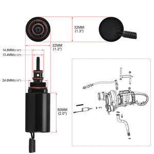 Vanne solénoïde Poyracing 5.9L pour le contrôle de la suralimentation du turbo, pièce de rechange pour camionnette Dodge Cummins - Product Image 5