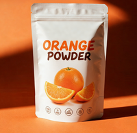 Sachets personnalisés laminés à fond plat pour épices piquantes, matériau d'emballage pour condiments, sacs scellés pour assaisonnements et épices