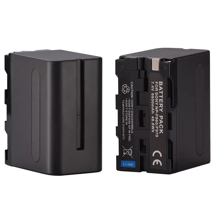 Mamen Rechargeable Lithium Ion Battery NPF550 NPF960 NPF970 NPF750 Camera Battery for Sony Photography Fill Light Camera Battery