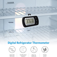 Thermomètre numérique de congélateur avec aimant et crochet pour réfrigérateur domestique – Meilleure vente