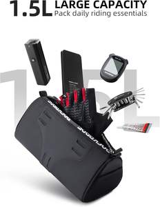 Bolsa de Manillar para Bicicleta de Muestra Gratuita, Bolsa Profesional para Bicicleta de Ejercicio, Bolsa Multifuncional para Manillar de Bicicleta de Montaña - Product Image 6