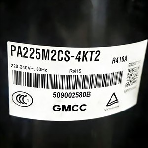 คอมเพรสเซอร์แบบสกรอลล์ Gmcc รุ่น Pa190m2as 4ktl1 ใช้สารทำความเย็น R410a แรงดันไฟฟ้า 220-240 โวลต์ 50 เฮิรตซ์ สำหรับระบบทำความเย็น - Product Image 5